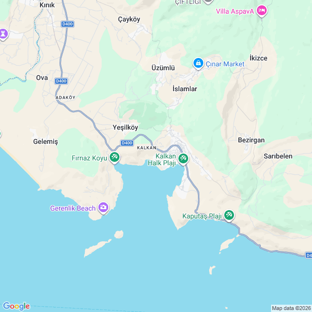 Approximate location