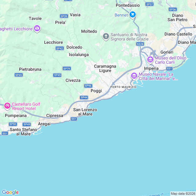 Approximate location