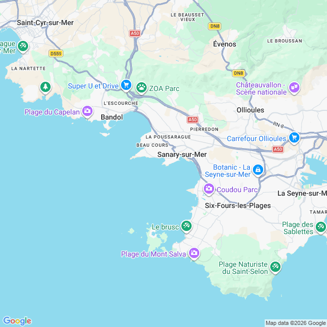 Approximate location