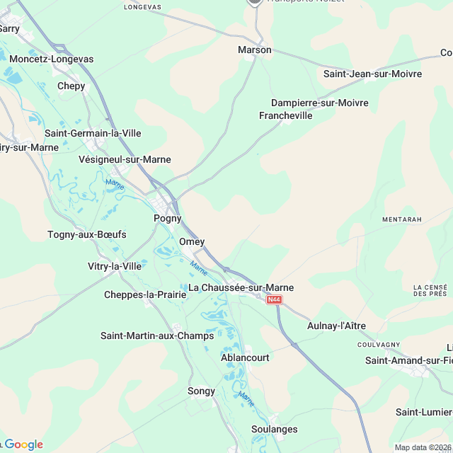 Approximate location