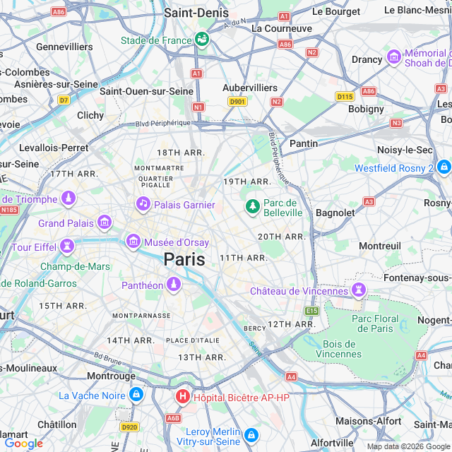 Approximate location