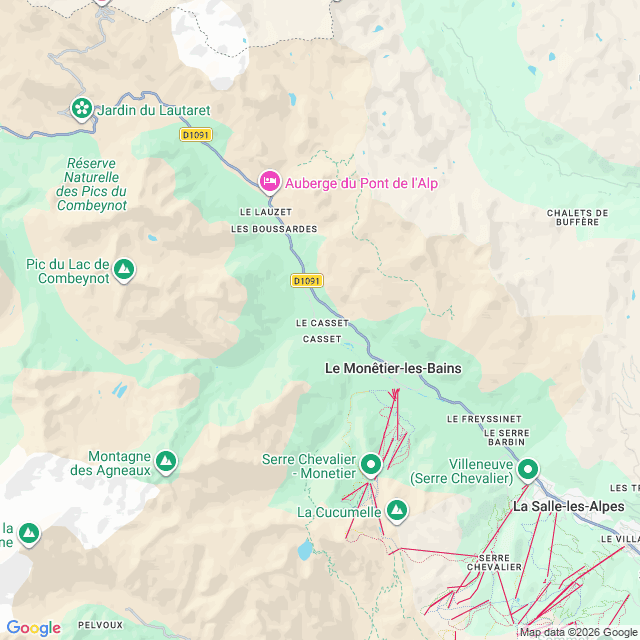 Approximate location