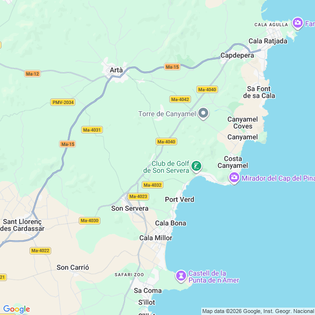 Approximate location