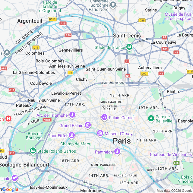 Approximate location