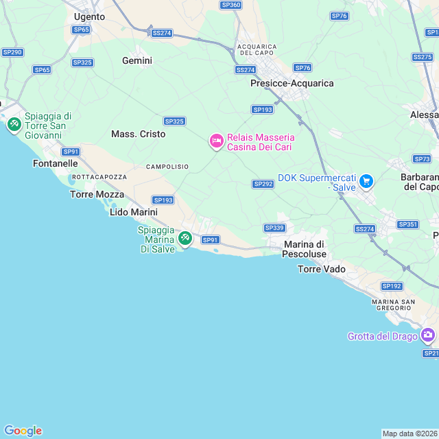 Approximate location