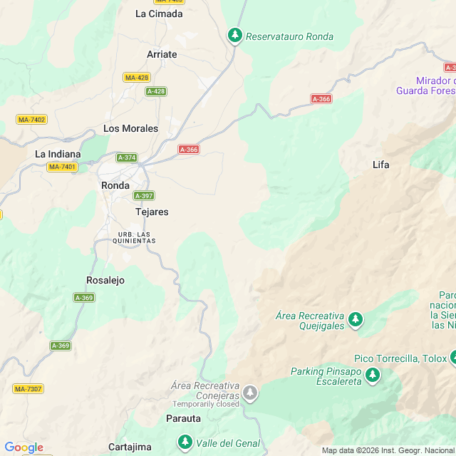Approximate location