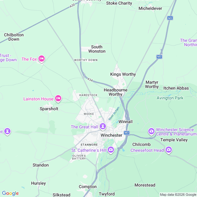 Approximate location