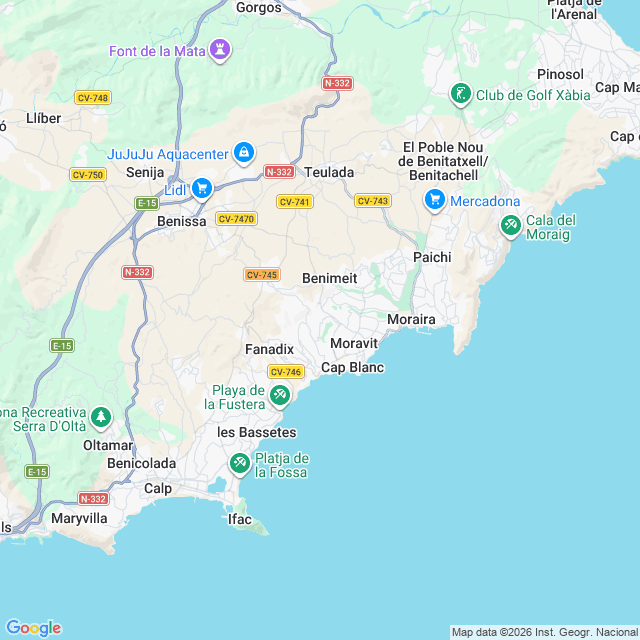Approximate location