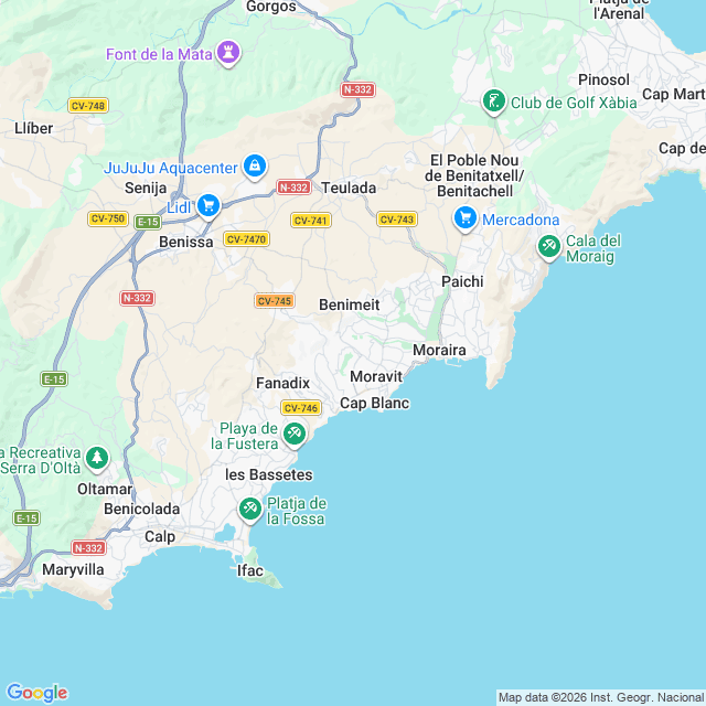 Approximate location