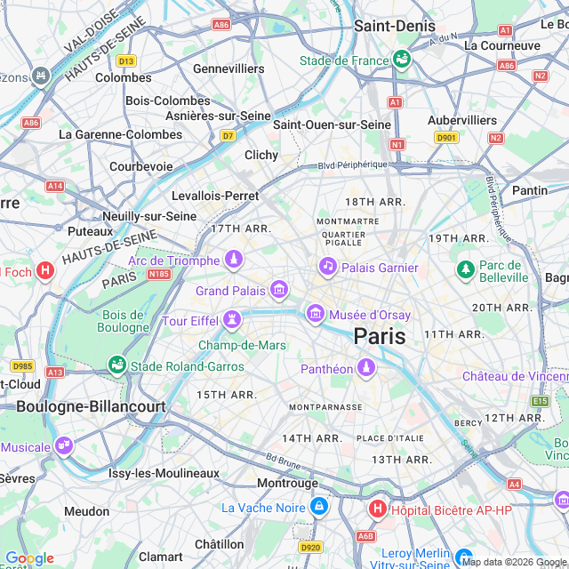 Approximate location