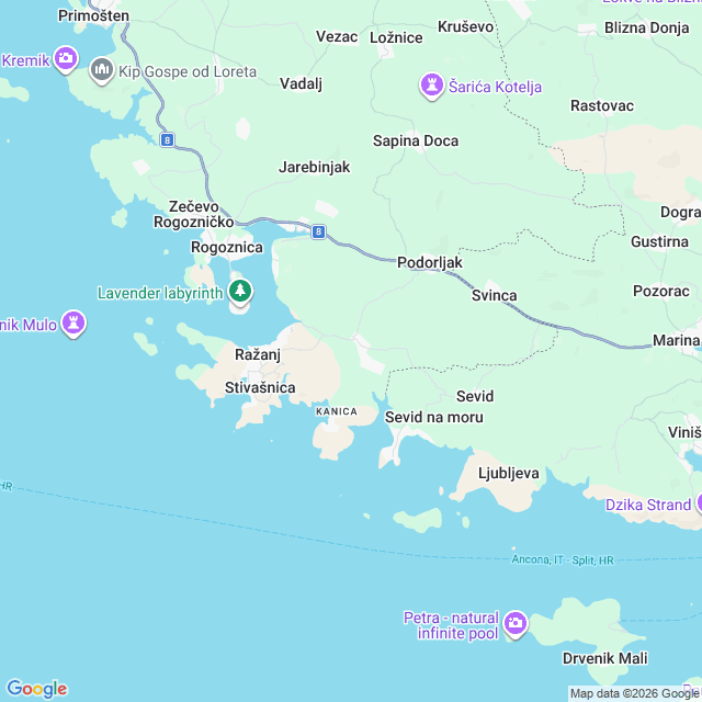 Approximate location