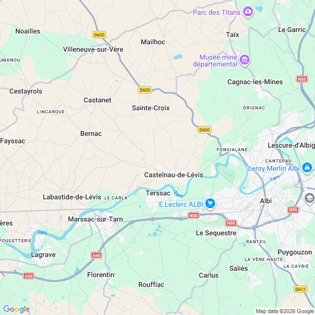 Approximate location