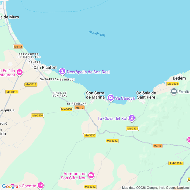 Approximate location