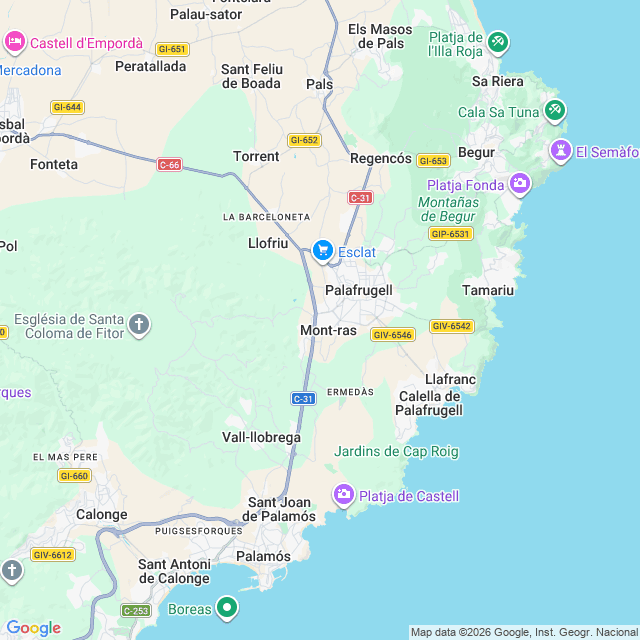 Approximate location
