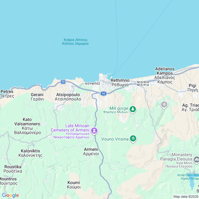 Approximate location