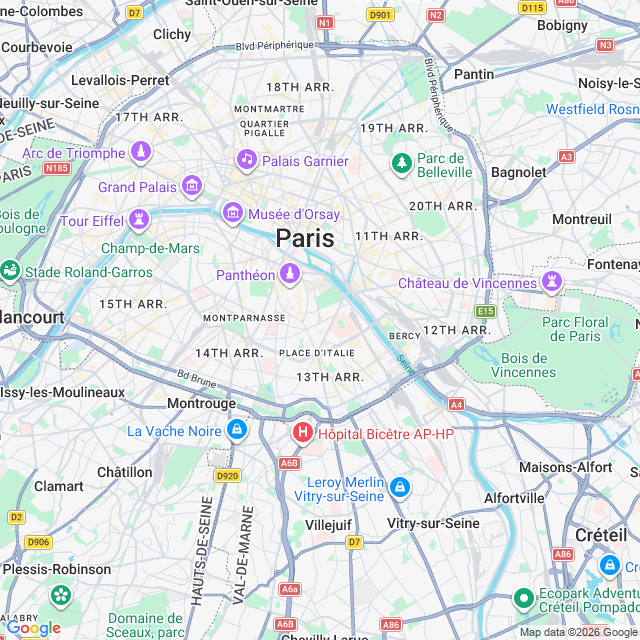 Approximate location