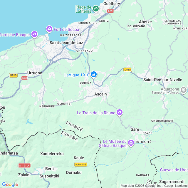 Approximate location