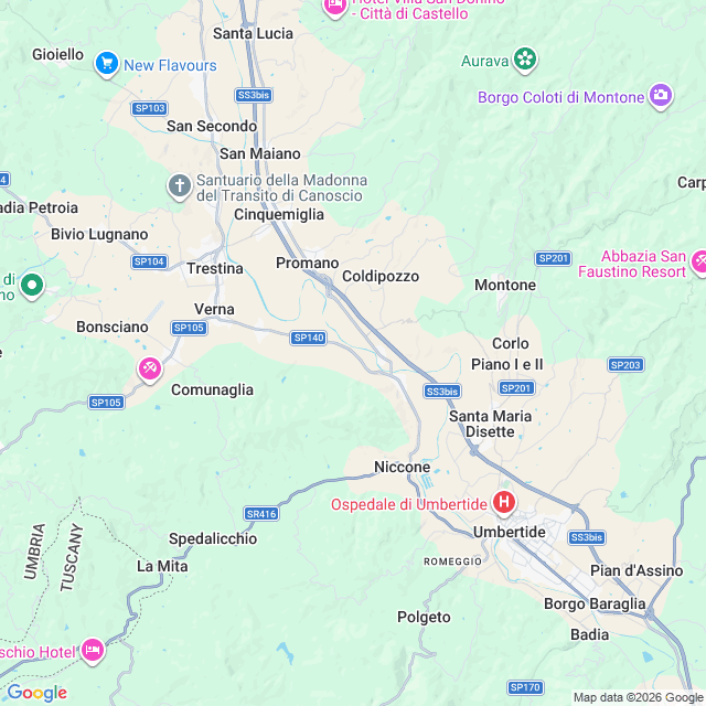 Approximate location