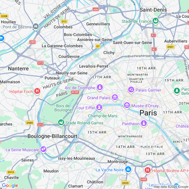 Approximate location