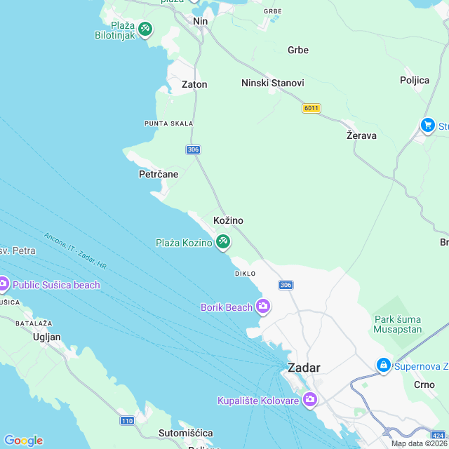 Approximate location