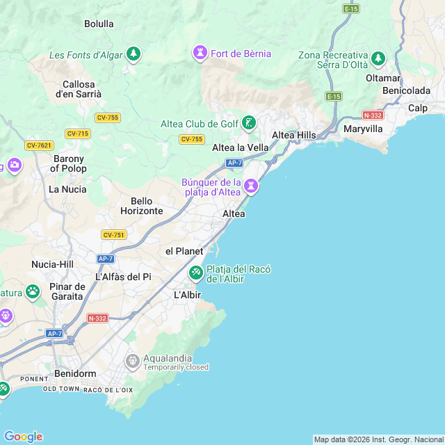 Approximate location