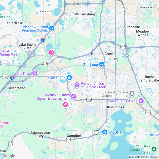 Approximate location