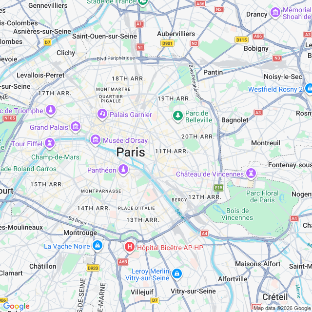 Approximate location