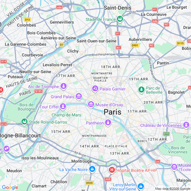 Approximate location
