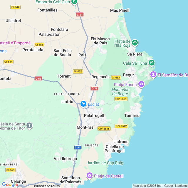 Approximate location