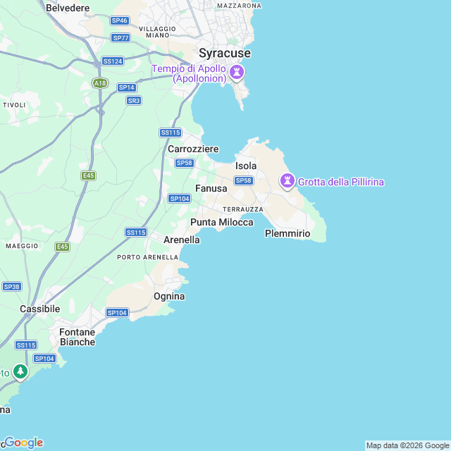 Approximate location