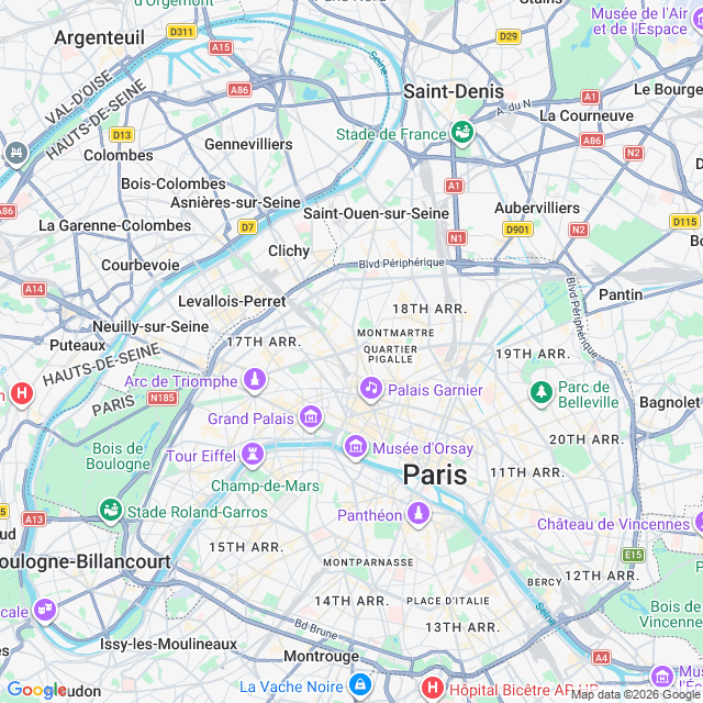 Approximate location