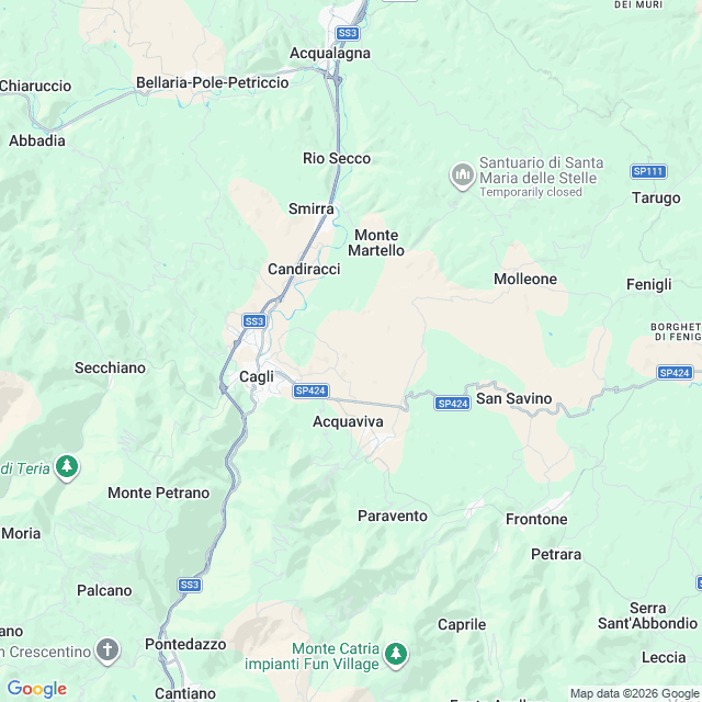 Approximate location