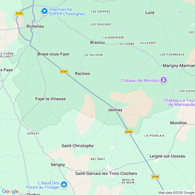 Approximate location
