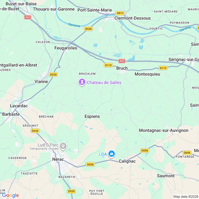 Approximate location