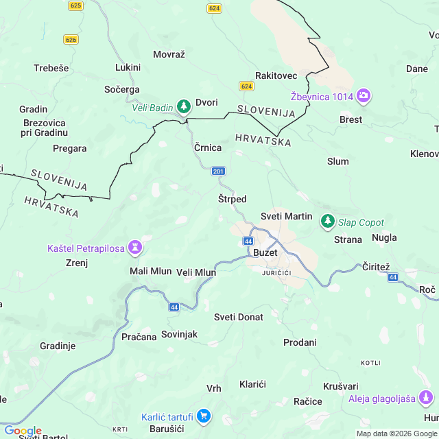 Approximate location