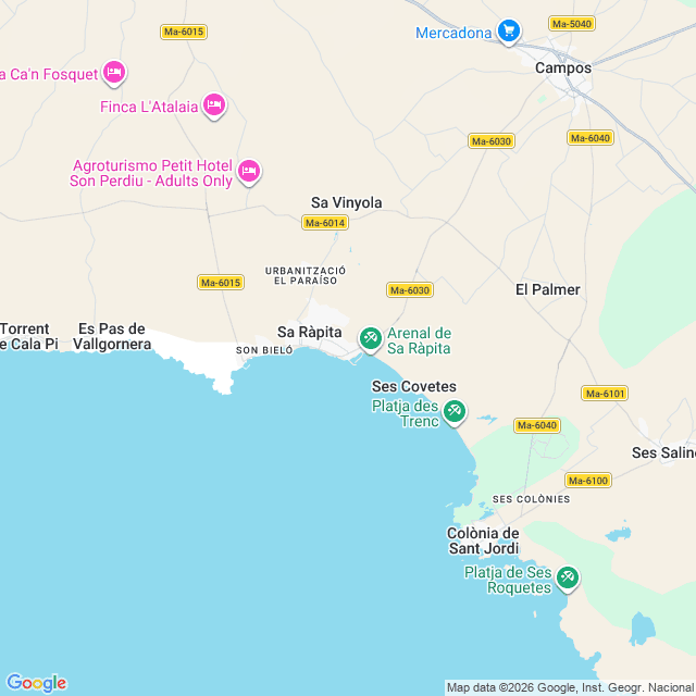 Approximate location