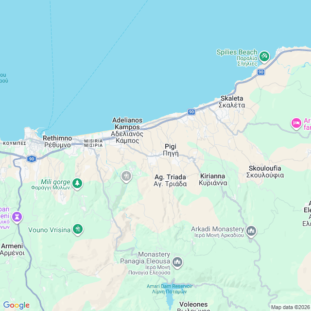 Approximate location