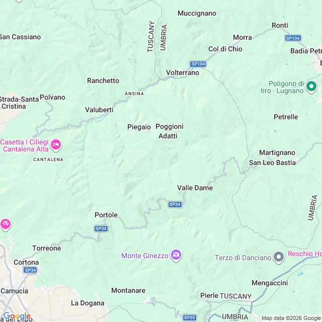 Approximate location
