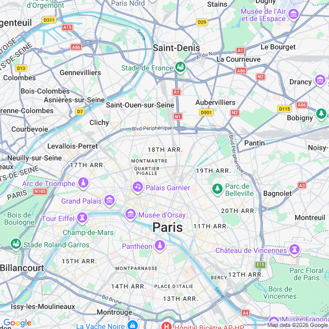 Approximate location