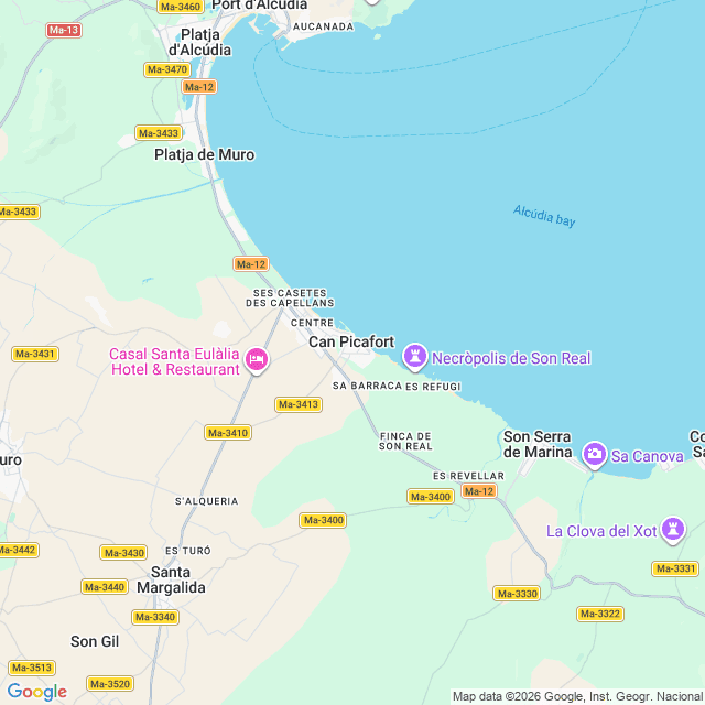 Approximate location
