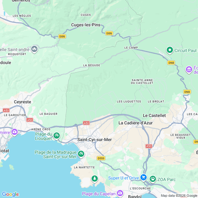 Approximate location