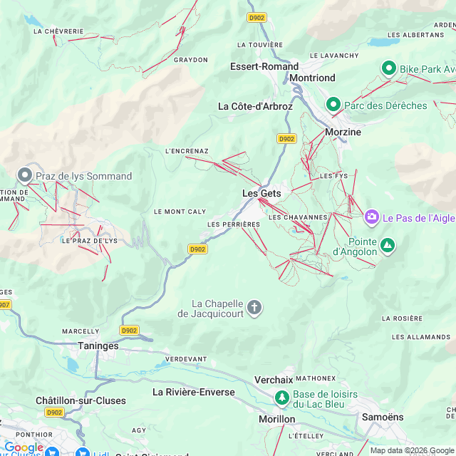 Approximate location