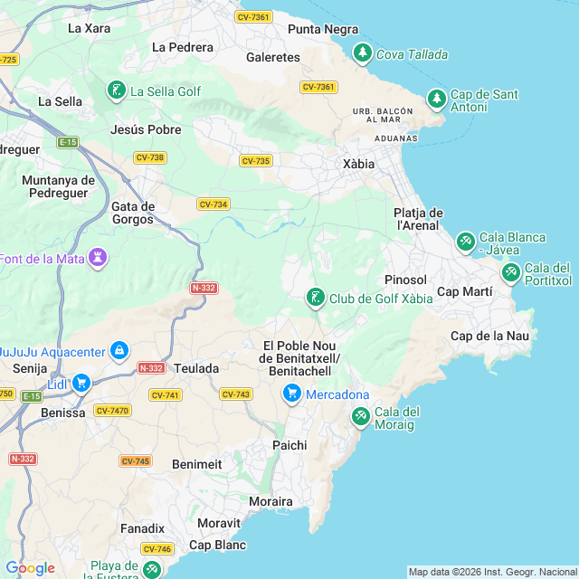 Approximate location