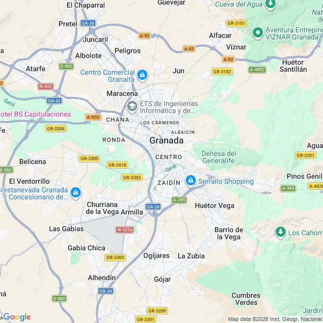 Approximate location