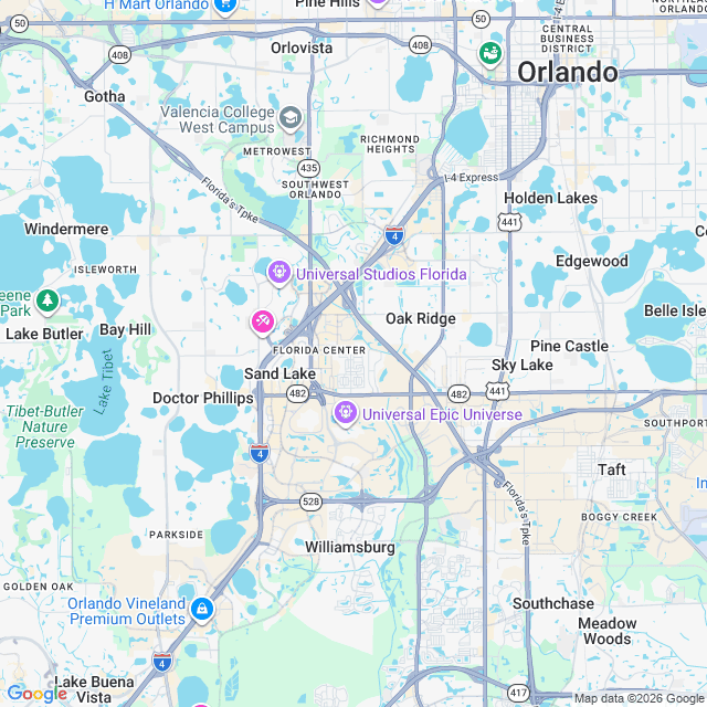Approximate location