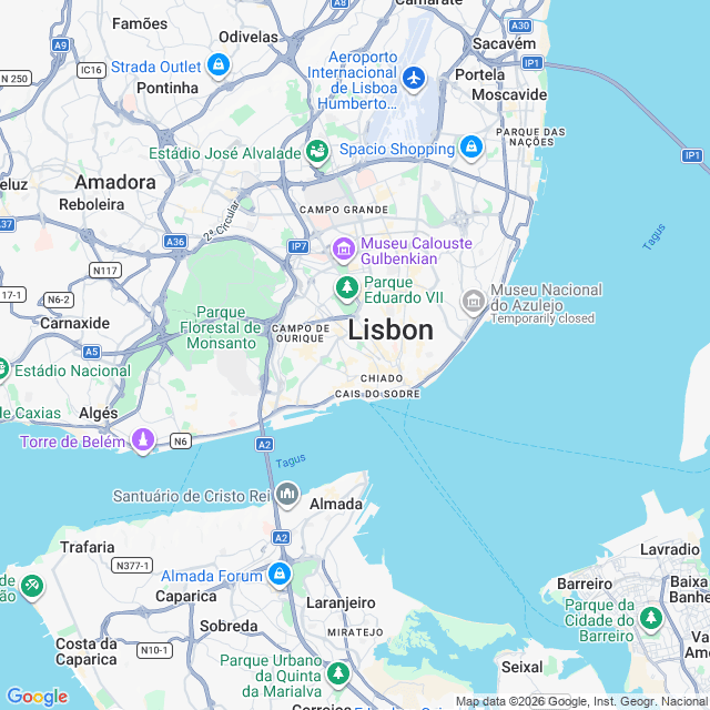 Approximate location