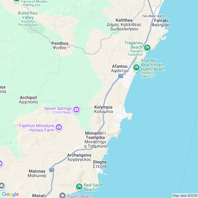 Approximate location