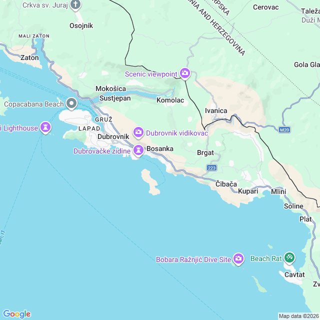 Approximate location