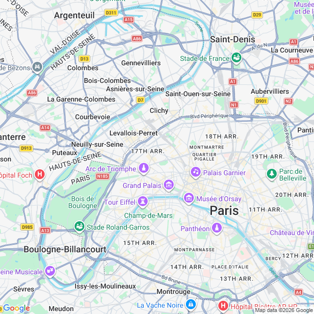 Approximate location