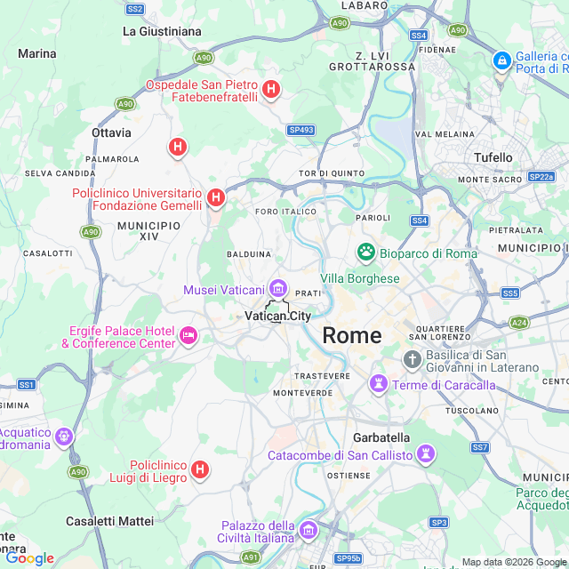 Approximate location